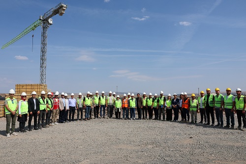  BAŞKAN ŞAHİN, YENİ TUGAY ALANINDA ÇALIŞMALARI İNCELEDİ